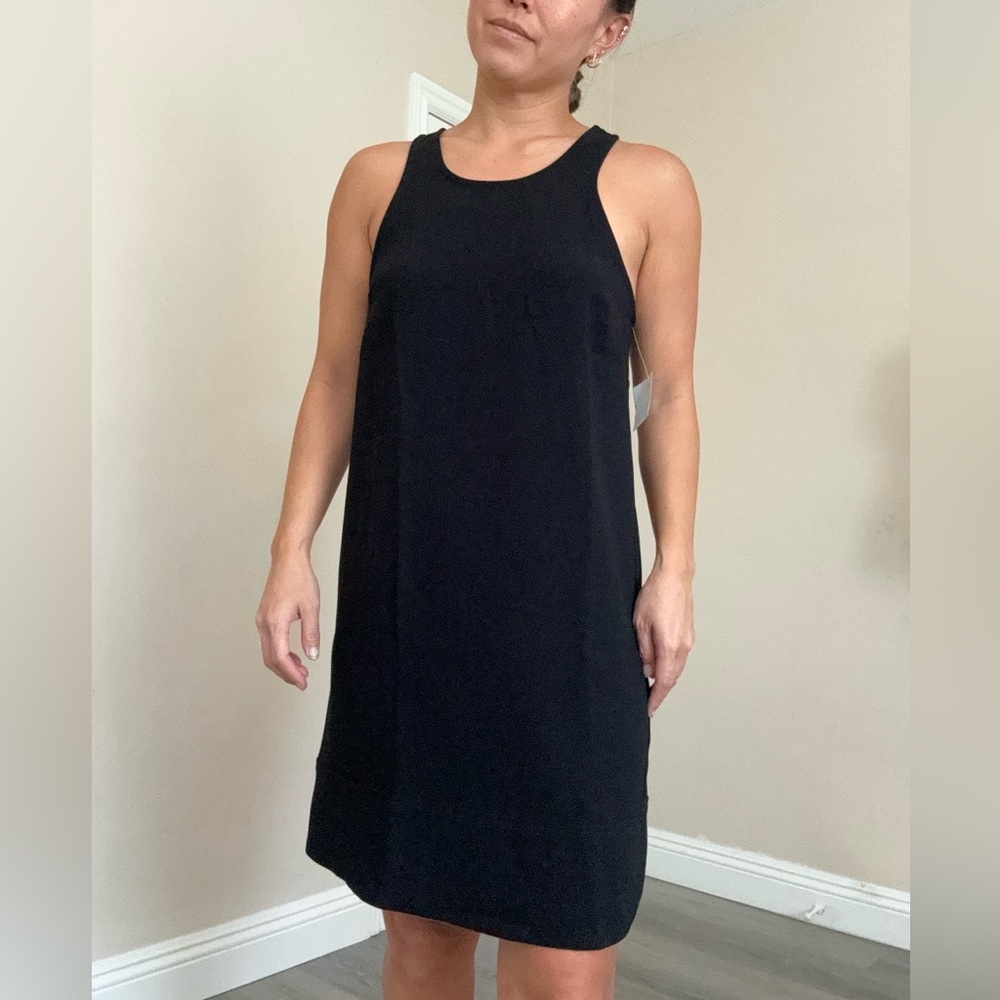 Karen Kane Plain Black Sleeveless Dress